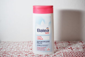 Balea MED 15 prozent urea sofortpflege milch