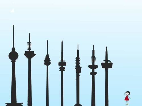 ドイツの高いテレビ塔トップ７