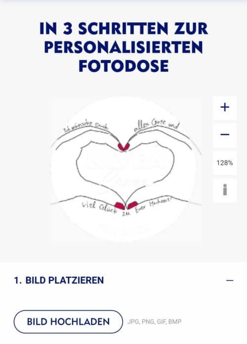 Nivea Bild Platzieren